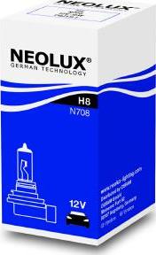 NEOLUX® N708 - Лампа накаливания, фара дальнего света autosila-amz.com