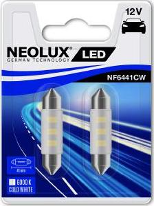 NEOLUX® NF6441CW-02B - Лампа накаливания, освещение салона autosila-amz.com