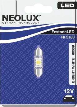 NEOLUX® NF316001B - Лампа накаливания, освещение салона autosila-amz.com