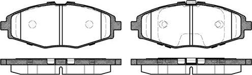 Valeo 9010310 - Тормозные колодки, дисковые, комплект autosila-amz.com