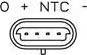 NGK 91940 - Датчик, давление во впускной трубе autosila-amz.com