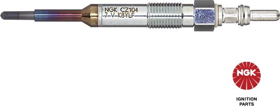 NGK 9826 - Свеча накаливания autosila-amz.com