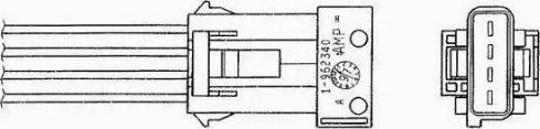 NGK 5737 - 5737 / OZA660-EE23 Лямбда-зонд CITROEN: SAXO (S0, S1) 1.6 VTS 96-04, XANTIA (X1) 1.6 i/1.8 i/1.8 i 1 autosila-amz.com