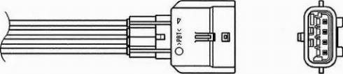 NGK 6519 - Лямбда-зонд, датчик кислорода autosila-amz.com