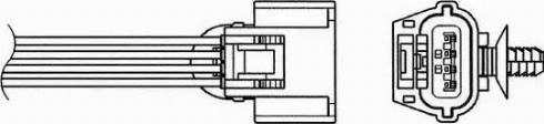 NGK 6518 - Лямбда-зонд, датчик кислорода autosila-amz.com