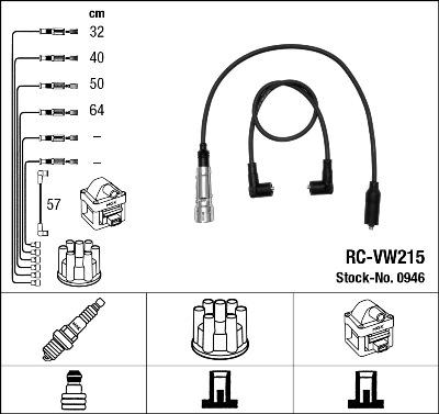 NGK 44293 - Комплект проводов зажигания autosila-amz.com