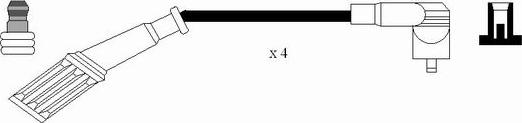 NGK 0646 - Комплект проводов зажигания autosila-amz.com