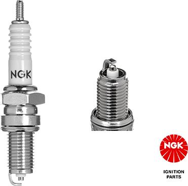 NGK 6629 - Свеча зажигания DP9EA-9 autosila-amz.com