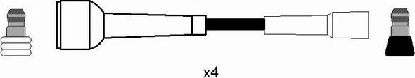NGK 8183 - Комплект проводов зажигания autosila-amz.com