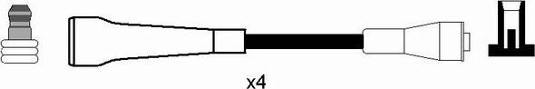 NGK 8234 - Комплект проводов зажигания autosila-amz.com