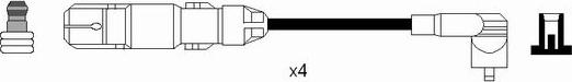 NGK 7034 - Комплект проводов зажигания autosila-amz.com