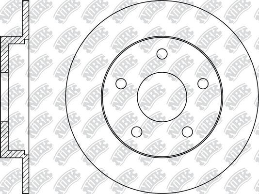 NK 313283 - Тормозной диск autosila-amz.com