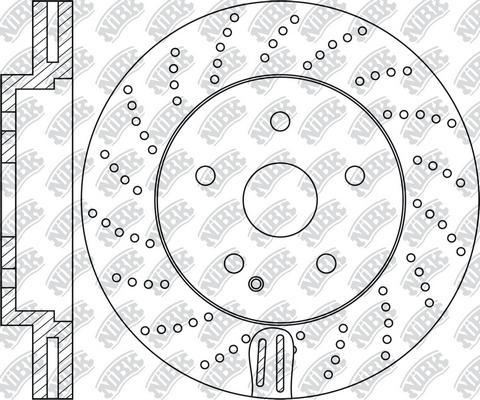 NiBK RN1835DSET - Экономичный тормозной диск autosila-amz.com
