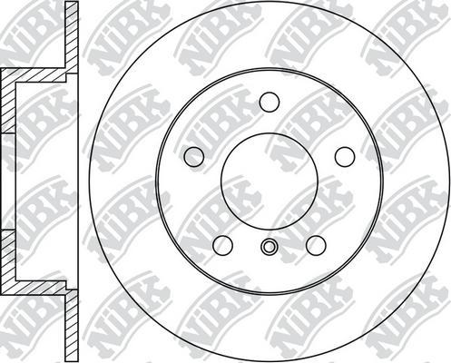 NiBK RN1300 - Тормозной диск autosila-amz.com