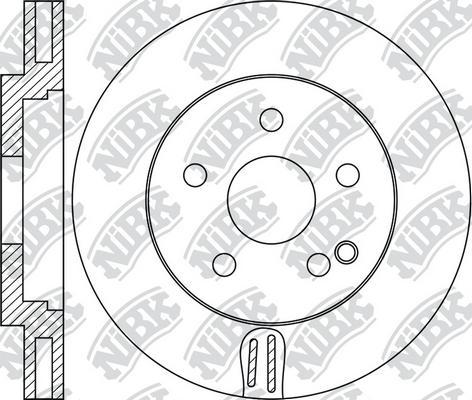 NiBK RN1790SET - Тормозной диск autosila-amz.com