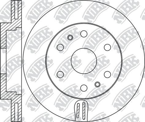 NiBK RN2005 - Тормозной диск autosila-amz.com