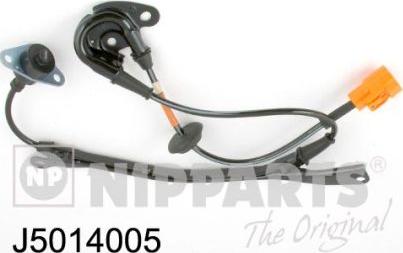 Nipparts J5014005 - Датчик ABS, частота вращения колеса autosila-amz.com