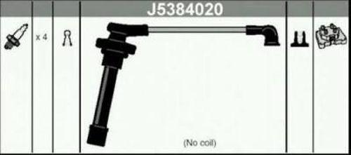 Nipparts J5384020 - Комплект проводов зажигания autosila-amz.com