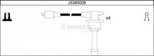 Nipparts J5385008 - Комплект проводов зажигания autosila-amz.com