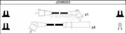 Nipparts J5386003 - Комплект проводов зажигания autosila-amz.com