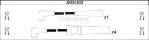 Nipparts J5380903 - Комплект проводов зажигания autosila-amz.com
