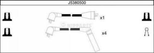 Nipparts J5380500 - Комплект проводов зажигания autosila-amz.com