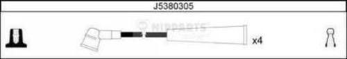 Nipparts J5380305 - Комплект проводов зажигания autosila-amz.com
