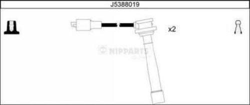 Nipparts J5388019 - Комплект проводов зажигания autosila-amz.com