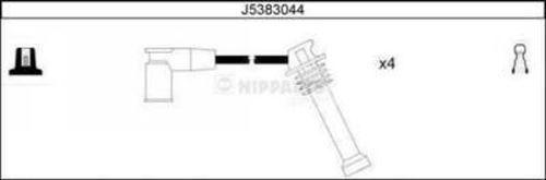 Nipparts J5383044 - Комплект проводов зажигания autosila-amz.com