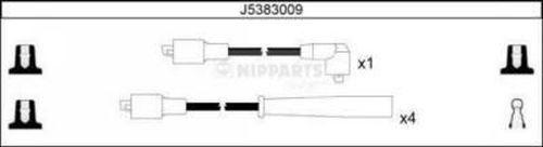 Nipparts J5383009 - Комплект проводов зажигания autosila-amz.com