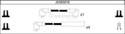 Nipparts J5383016 - Комплект проводов зажигания autosila-amz.com