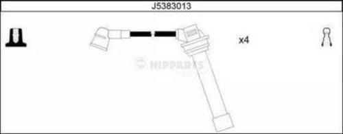 Nipparts J5383013 - Комплект проводов зажигания autosila-amz.com