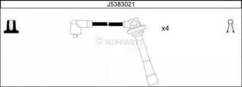Nipparts J5383021 - Комплект проводов зажигания autosila-amz.com