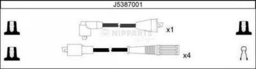 Nipparts J5387001 - Комплект проводов зажигания autosila-amz.com