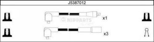 Nipparts J5387012 - Комплект проводов зажигания autosila-amz.com