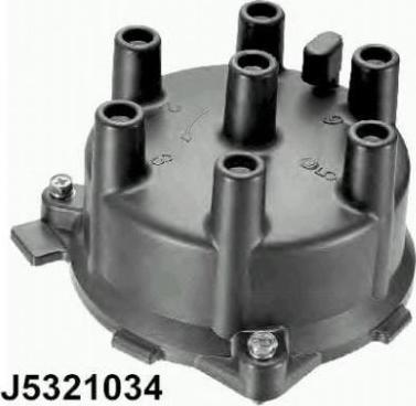 Nipparts J5321034 - Крышка распределителя зажигания autosila-amz.com