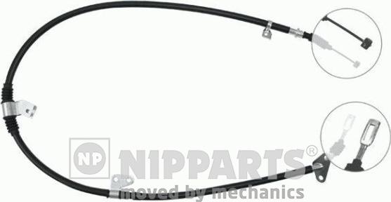 Nipparts J14547 - Тросик, cтояночный тормоз autosila-amz.com