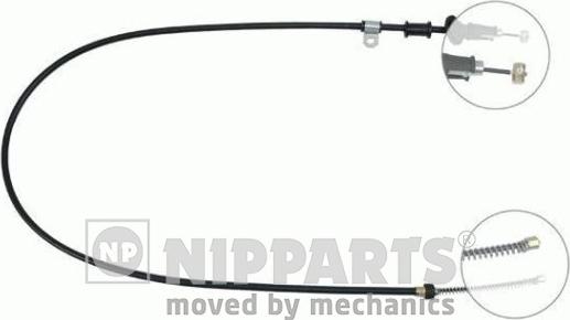 Nipparts J14768 - Тросик, cтояночный тормоз autosila-amz.com