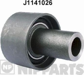Nipparts J1141026 - Направляющий ролик, зубчатый ремень ГРМ autosila-amz.com