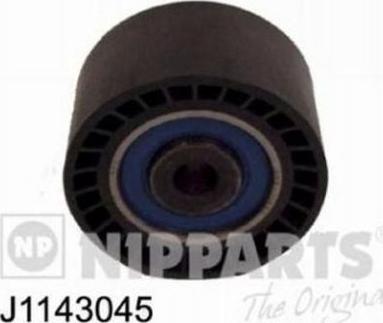 Nipparts J1143045 - Направляющий ролик, зубчатый ремень ГРМ autosila-amz.com