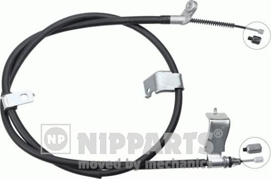 Nipparts J18950 - Тросик, cтояночный тормоз autosila-amz.com