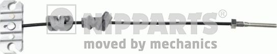 Nipparts J13571 - Тросик, cтояночный тормоз autosila-amz.com