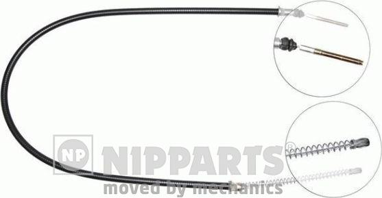Nipparts J12598 - Тросик, cтояночный тормоз autosila-amz.com