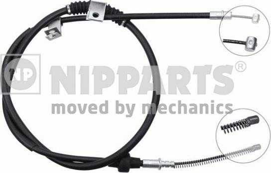 Nipparts J12083 - Тросик, cтояночный тормоз autosila-amz.com