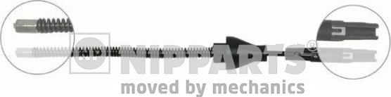Nipparts J17416 - Тросик, cтояночный тормоз autosila-amz.com