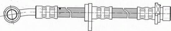 Nipparts J3704150 - Тормозной шланг autosila-amz.com