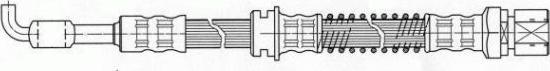 Nipparts J3700911 - Тормозной шланг autosila-amz.com