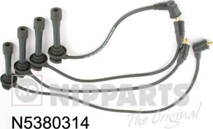 Nipparts N5380314 - Комплект проводов зажигания autosila-amz.com
