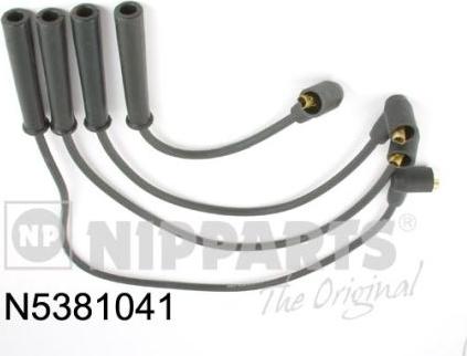 Nipparts N5381041 - Комплект проводов зажигания autosila-amz.com