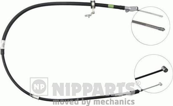 Nipparts N3922061 - Тросик, cтояночный тормоз autosila-amz.com